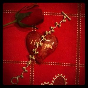 Silpada 7” Unique Bead Braclet